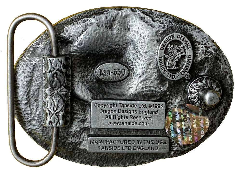 Pit Bull Dog Belt Buckle